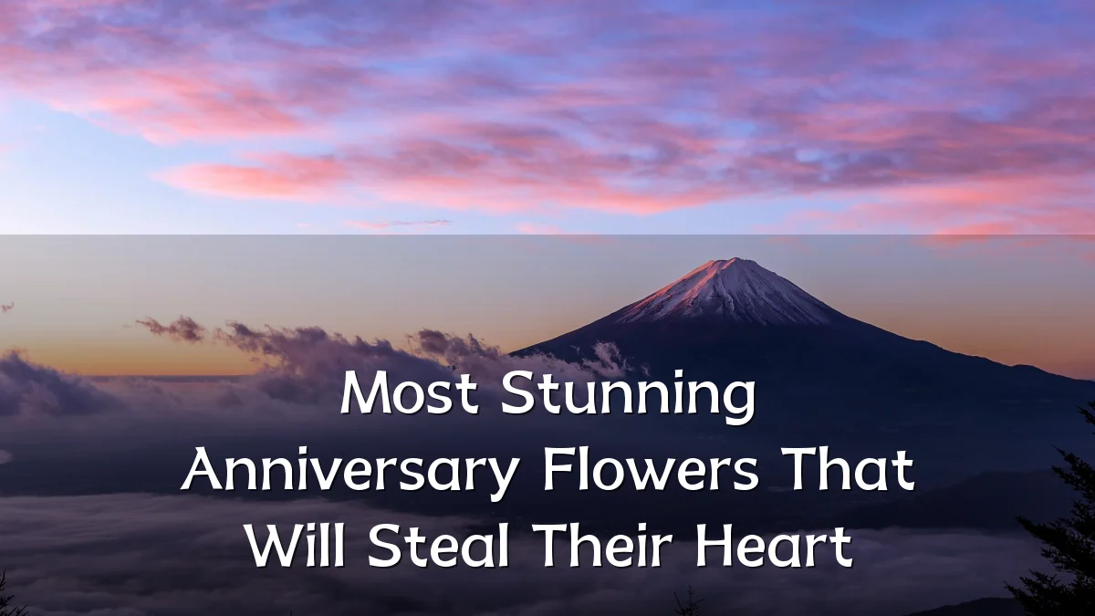 Most Stunning Anniversary Flowers That Will Steal Their Heart
