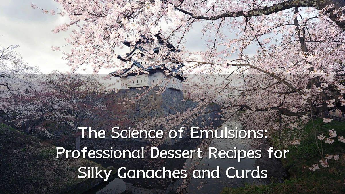 The Science of Emulsions: Professional Dessert Recipes for Silky Ganaches and Curds