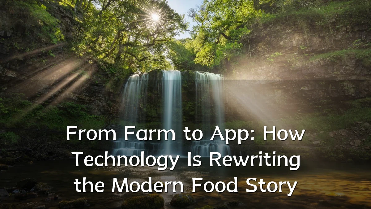 From Farm to App: How Technology Is Rewriting the Modern Food Story