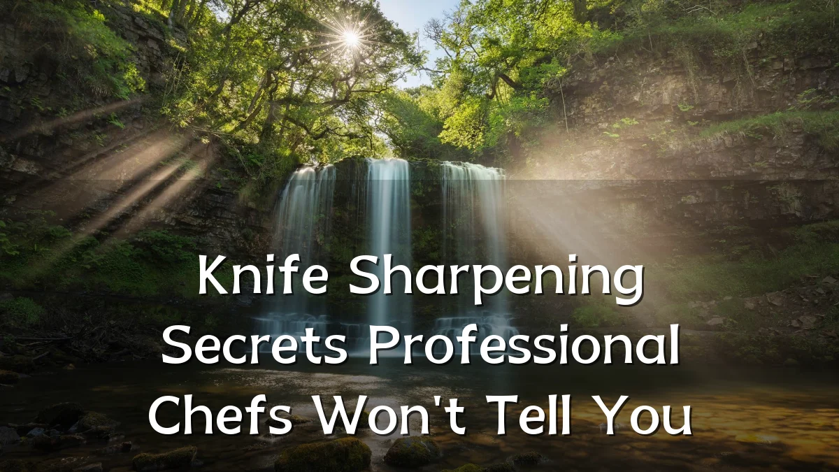 Knife Sharpening Secrets Professional Chefs Won't Tell You